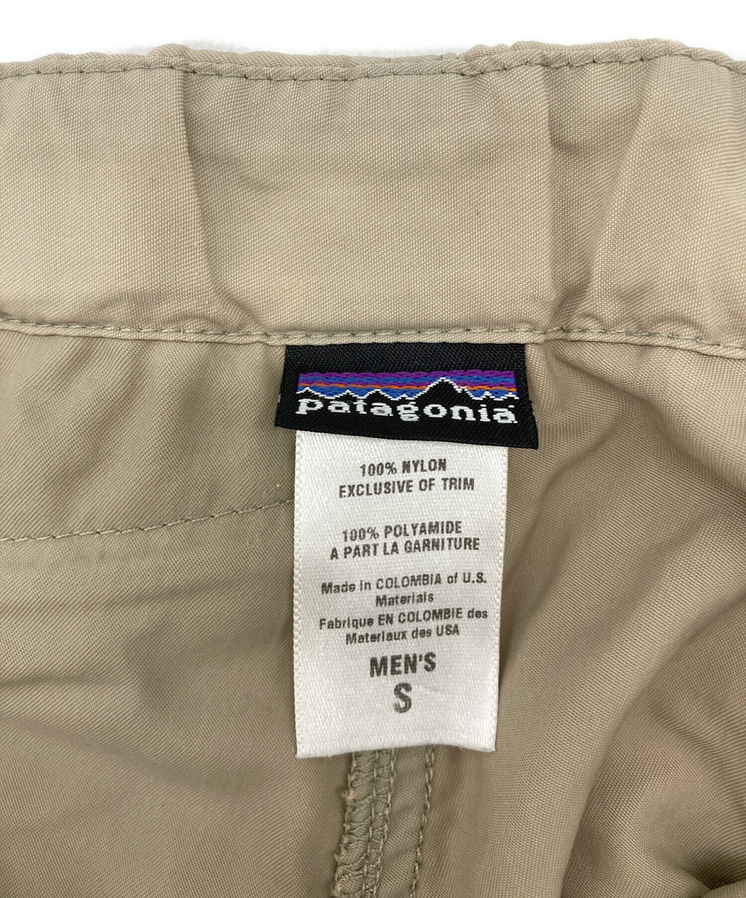 中古・古着通販】Patagonia (パタゴニア) GI II PANTS ベージュ サイズ