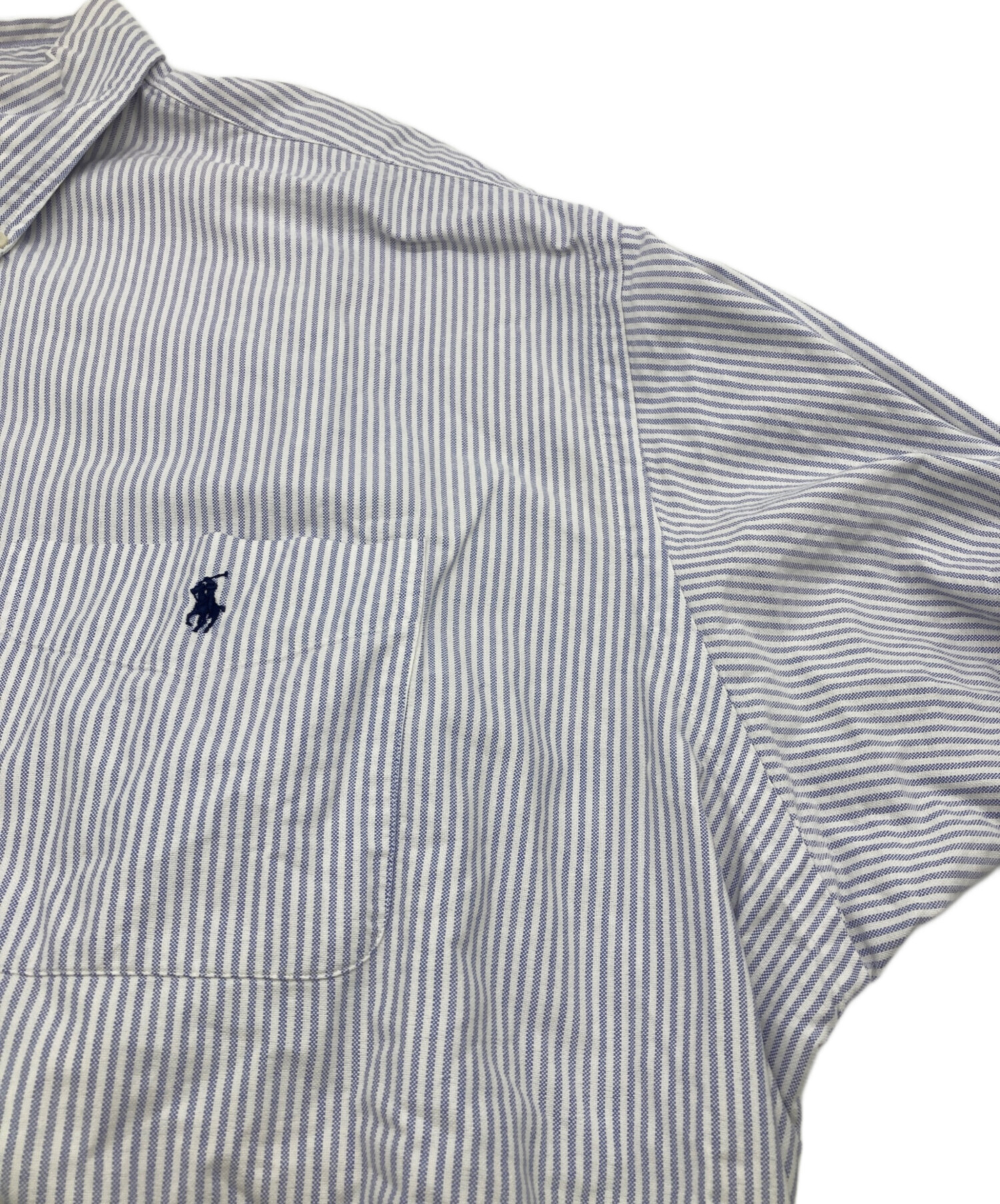 中古・古着通販】RALPH LAUREN (ラルフローレン) BIG SHIRT ストライプ 