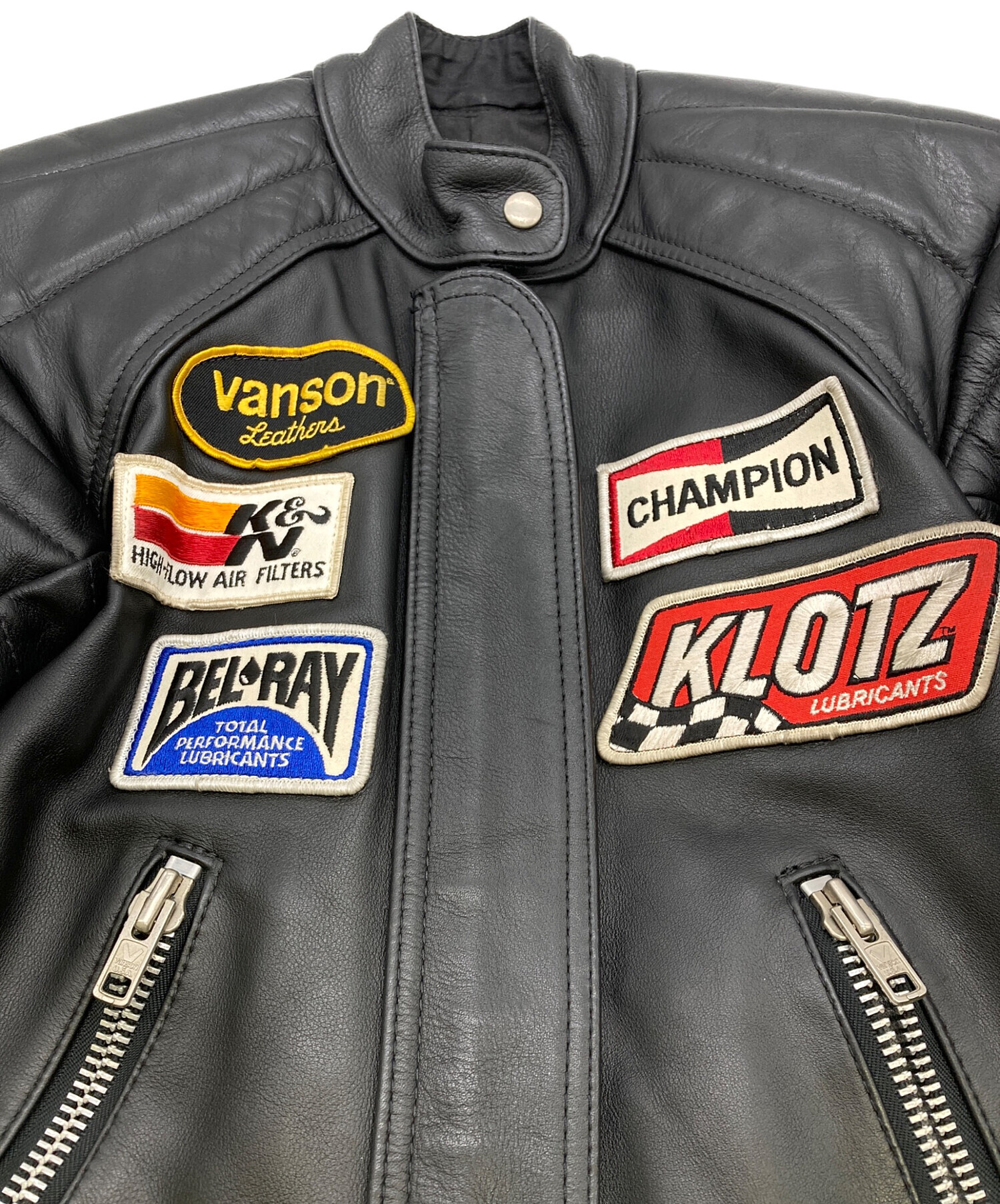 中古・古着通販】VANSON (バンソン) TC ロゴワッペン シングル