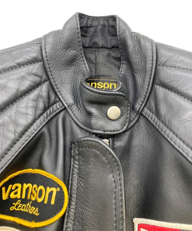 中古・古着通販】VANSON (バンソン) TC ロゴワッペン シングル