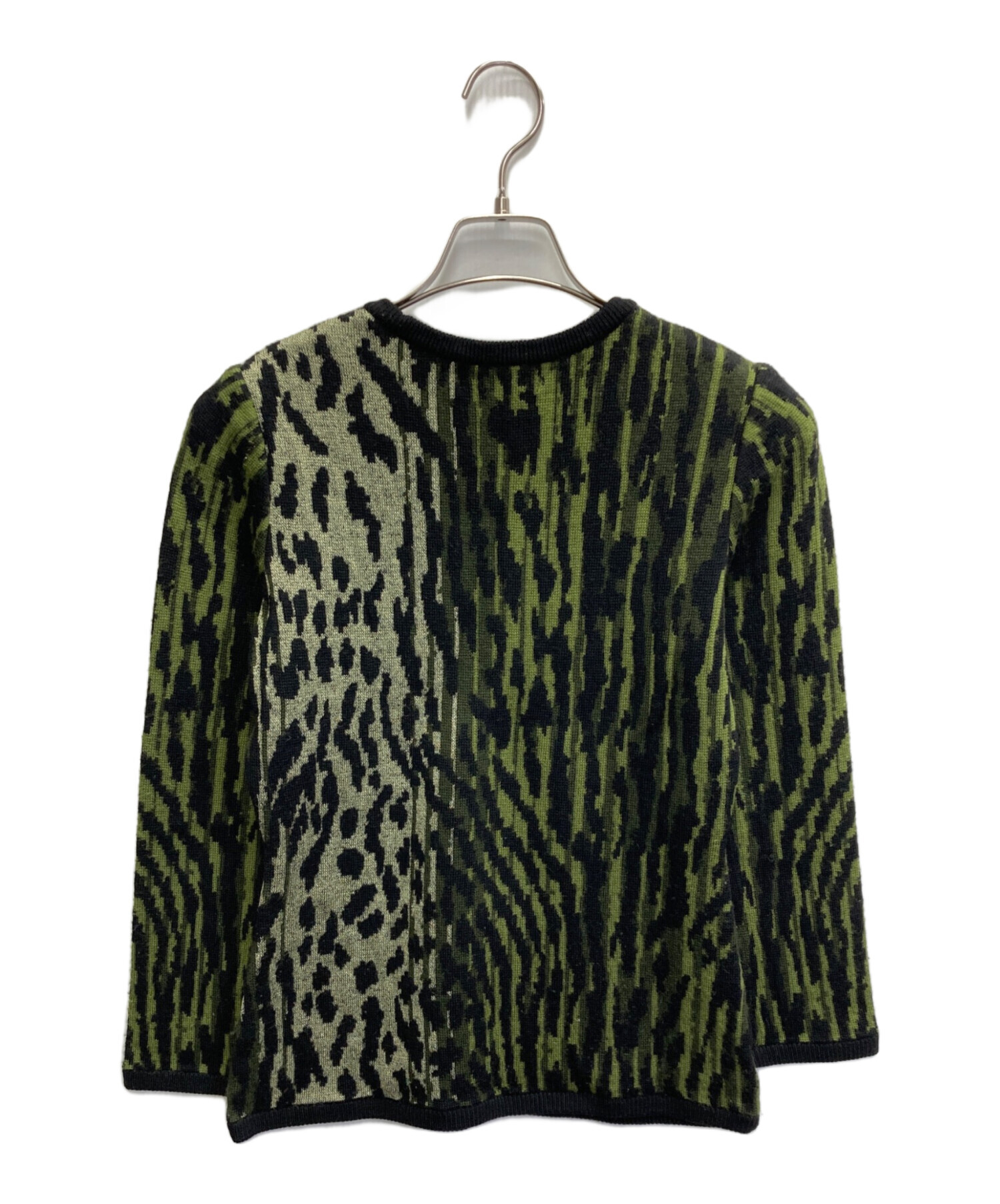 SAINT LAURENT 星柄ニットセーター 中古・古着通販】Yves Saint Laurent (イヴサンローラン) 総柄ニット