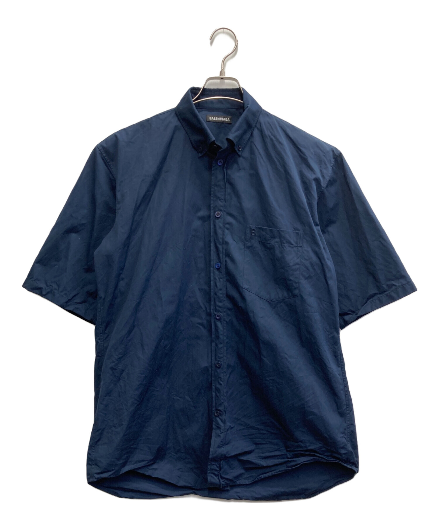 中古・古着通販】BALENCIAGA (バレンシアガ) コットン ロゴ オーバー