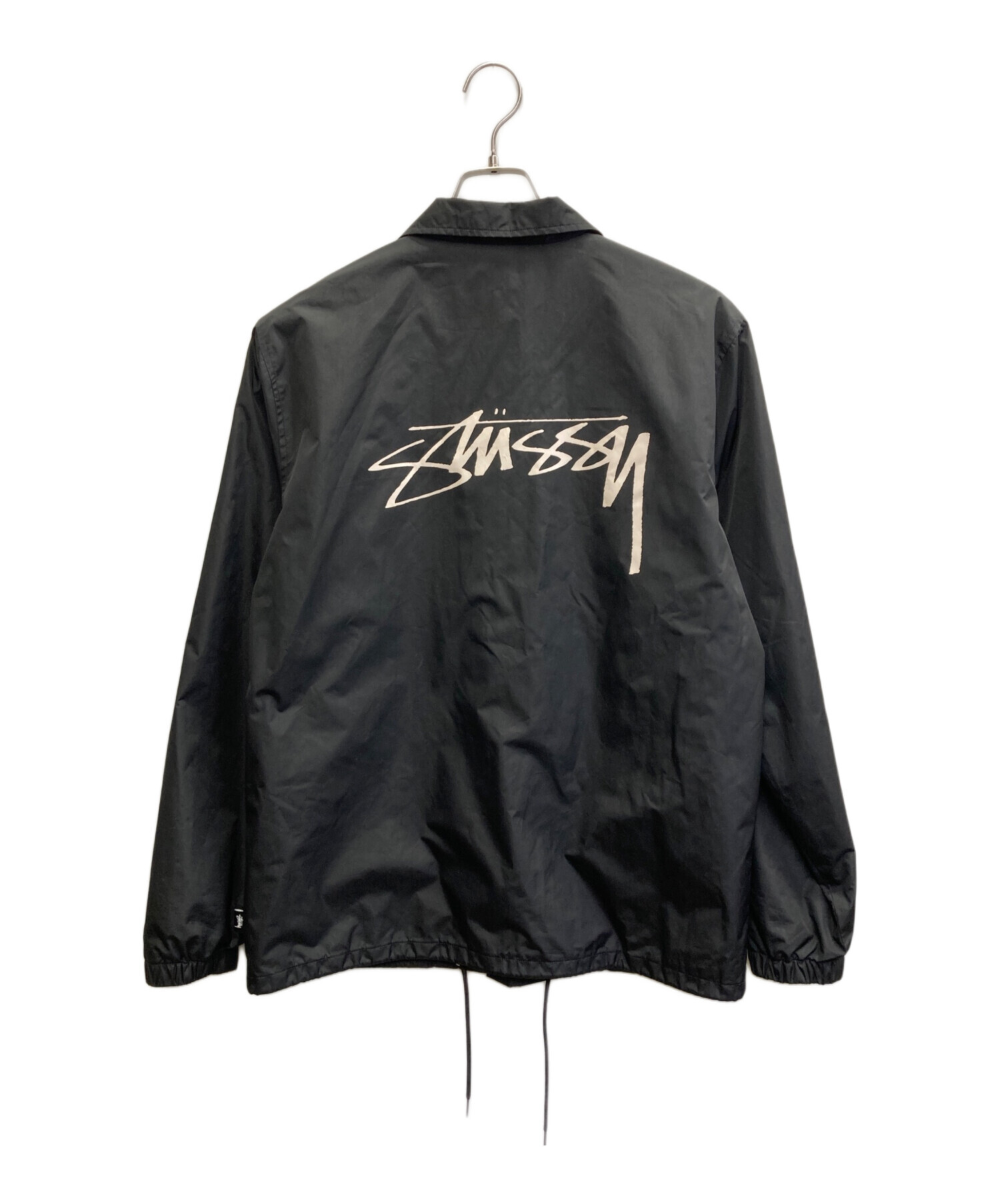 中古・古着通販】stussy (ステューシー) コーチジャケット ブラック 