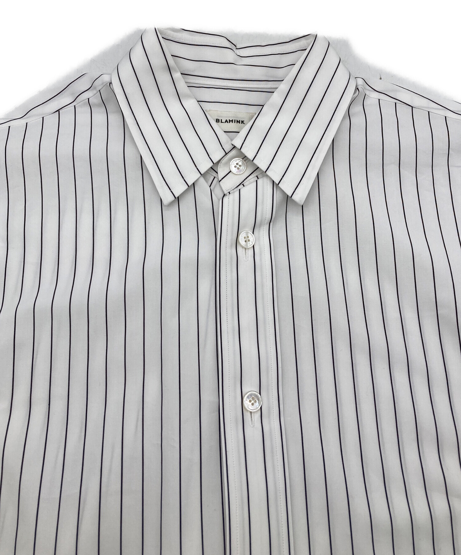 中古・古着通販】BLAMINK (ブラミンク) 25SS コットンストライプ
