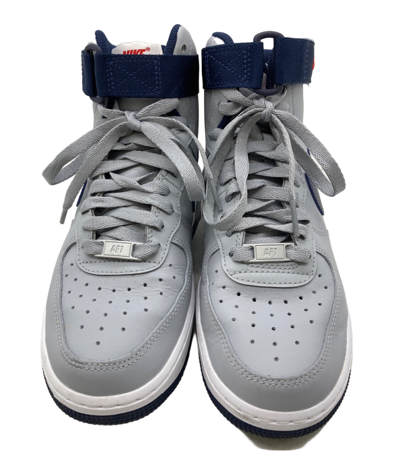 中古・古着通販】NIKE (ナイキ) ハイカットスニーカー グレー サイズ 