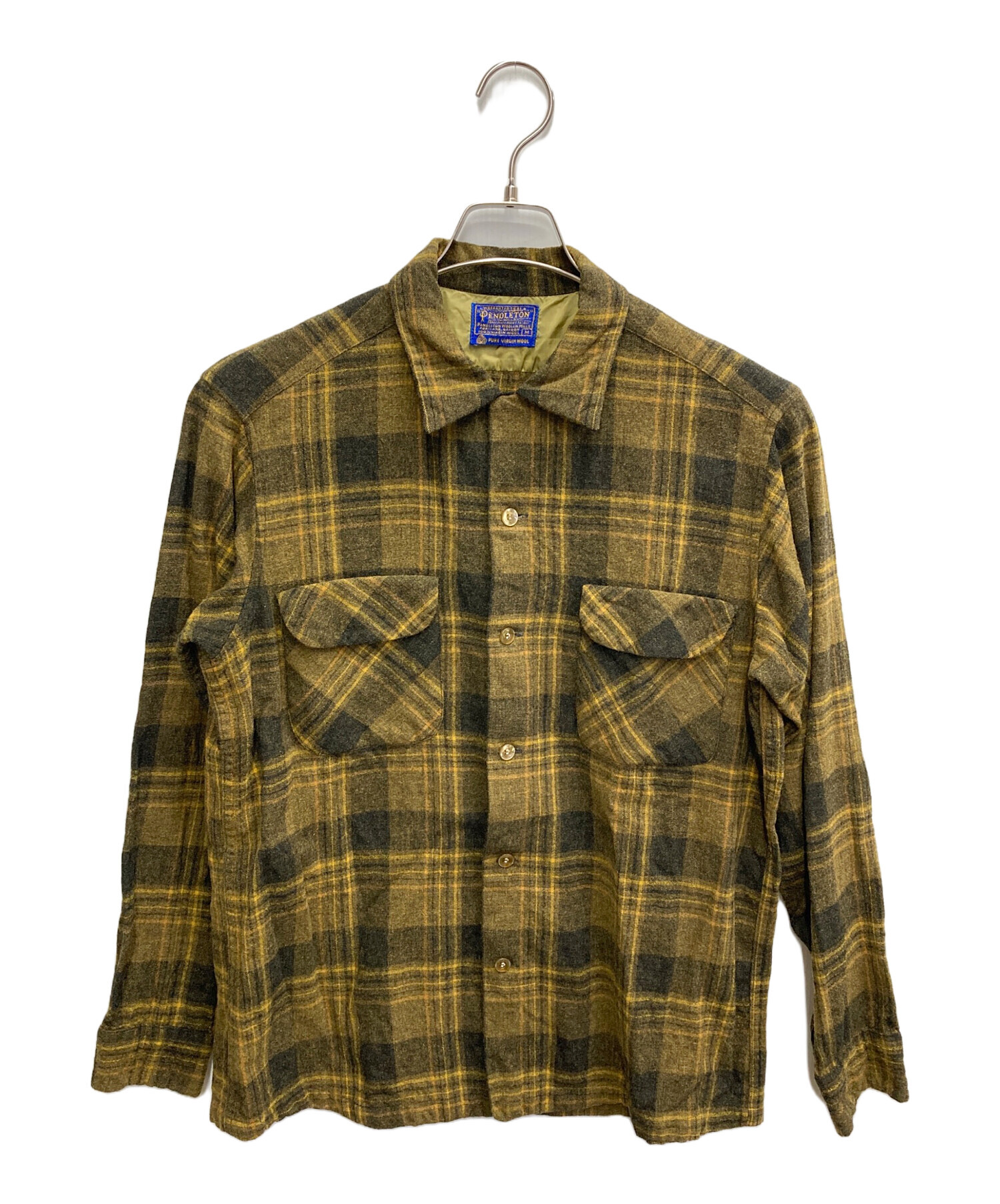 Pendleton ウール ネルシャツ Mサイズ ペンドルトン 古着 【公式通販】