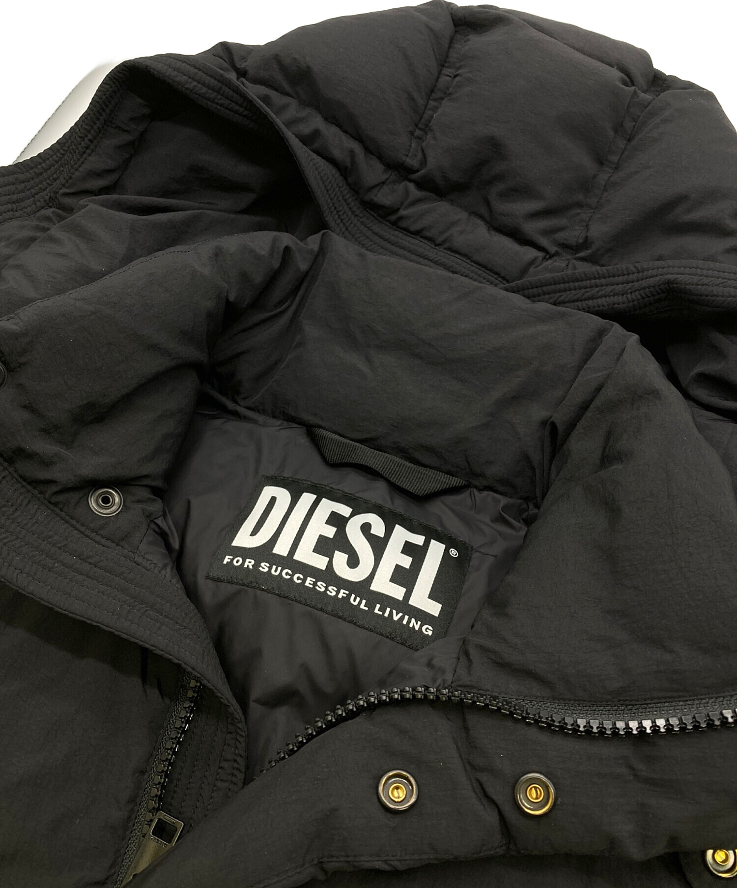 中古・古着通販】DIESEL (ディーゼル) ダウンベスト/W-ROLF-SL-NW