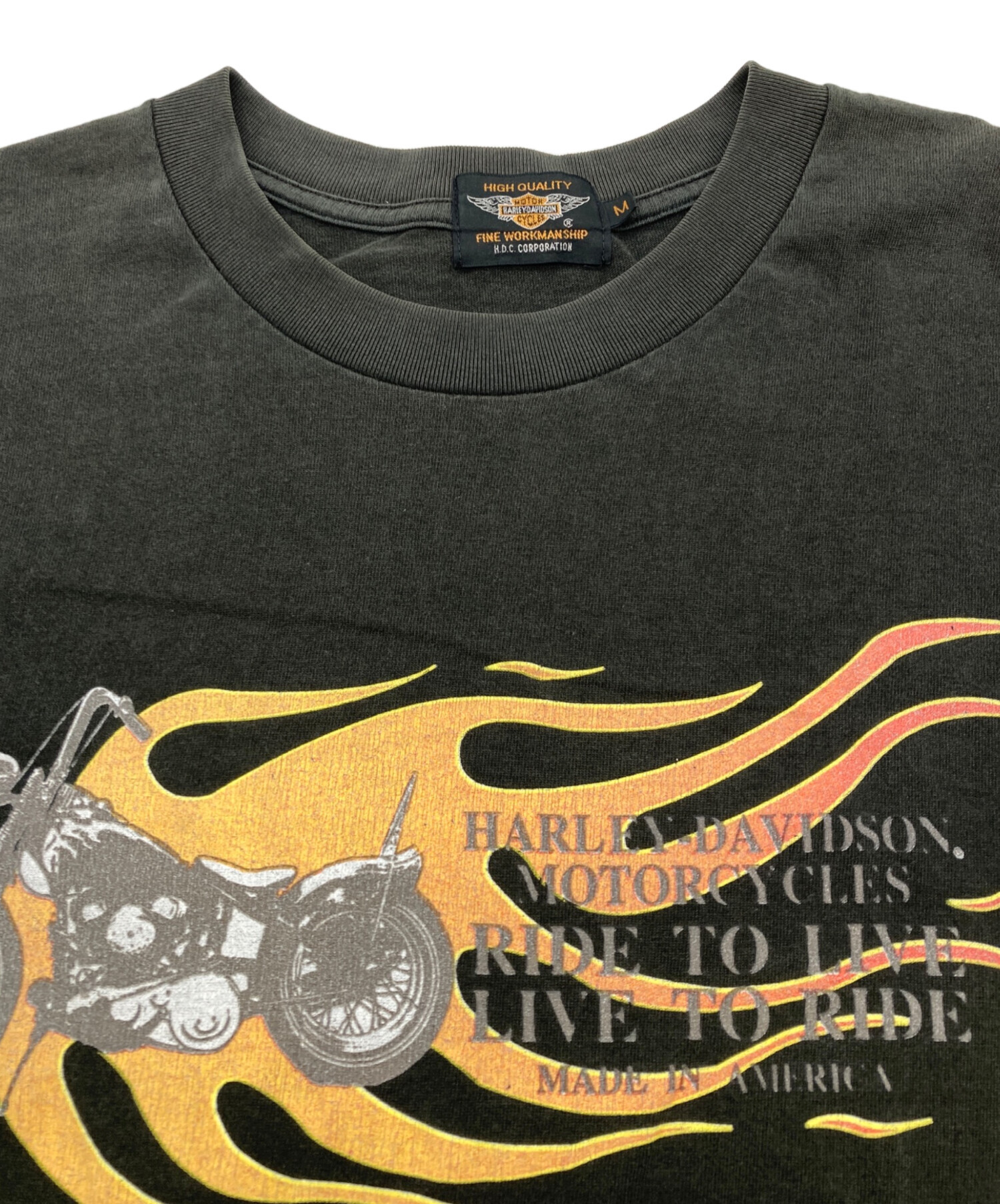 FUCT ファクト Tシャツ 90S イージーライダー ハーレー ビンテージ 中古・古着通販】HARLEY-DAVIDSON (ハーレーダビッドソン) 90s