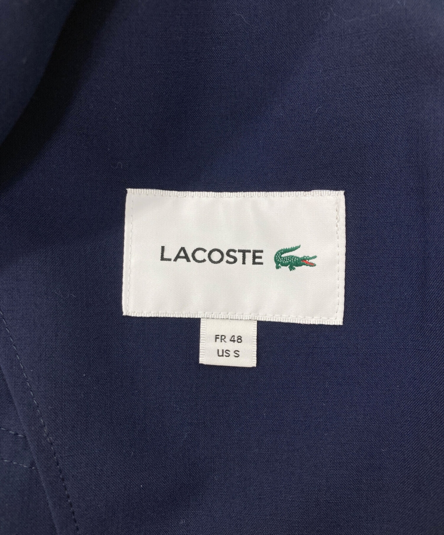 中古・古着通販】LACOSTE (ラコステ) 撥水テーラードジャケット