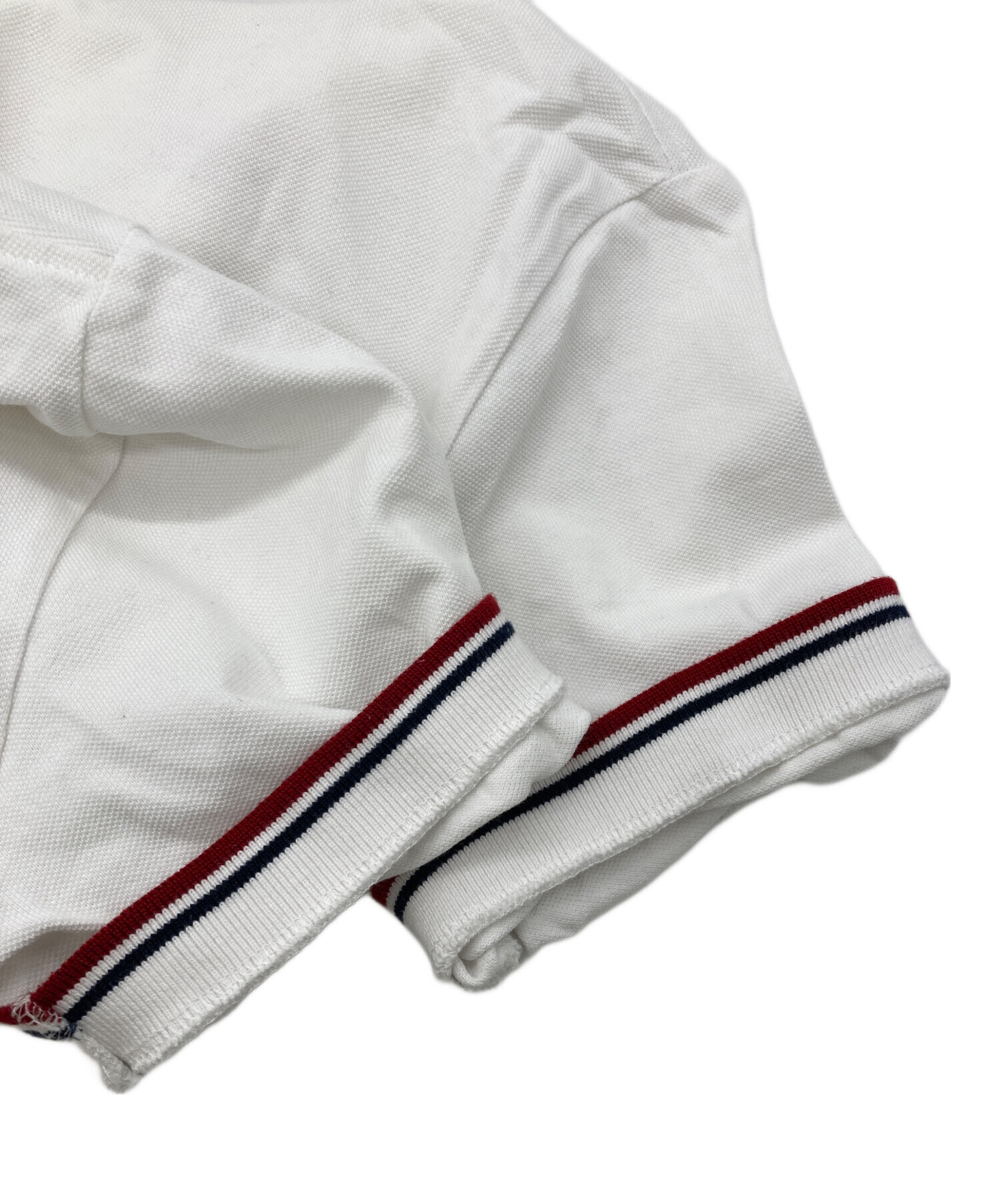 中古・古着通販】PRADA (プラダ) ポロシャツ ホワイト サイズ:L