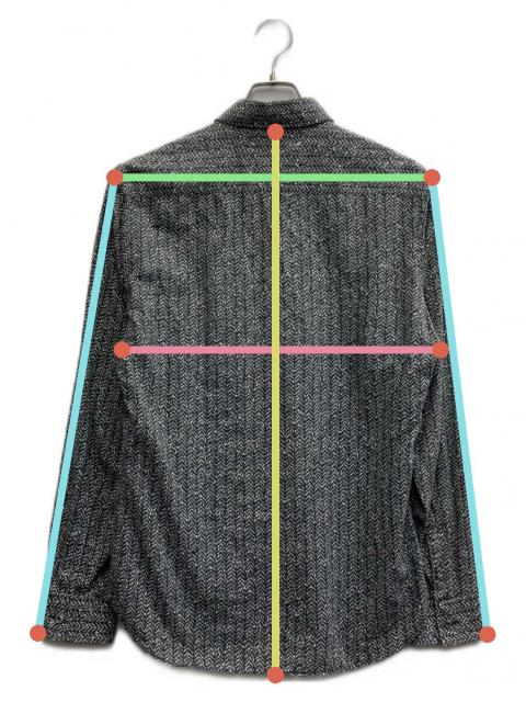 中古・古着通販】Maison Margiela (メゾンマルジェラ) 柄シャツ グレー