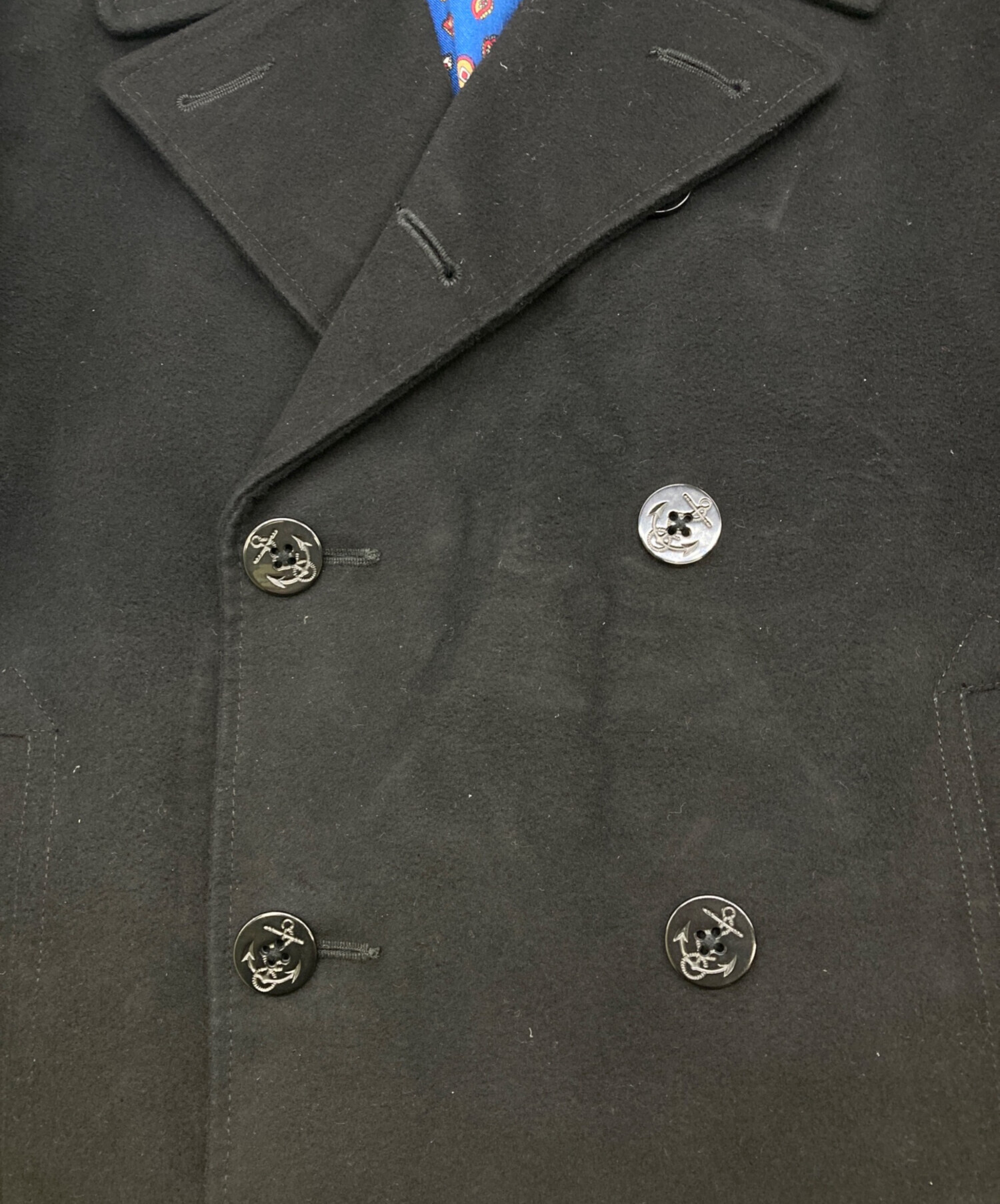 中古・古着通販】SUPREME (シュプリーム) Peacoat/11FW ブラック