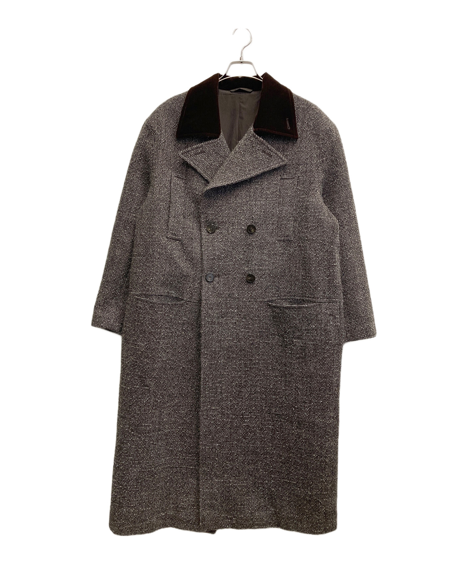 中古・古着通販】TODAYFUL (トゥデイフル) Doublecollar Tweed Coat 