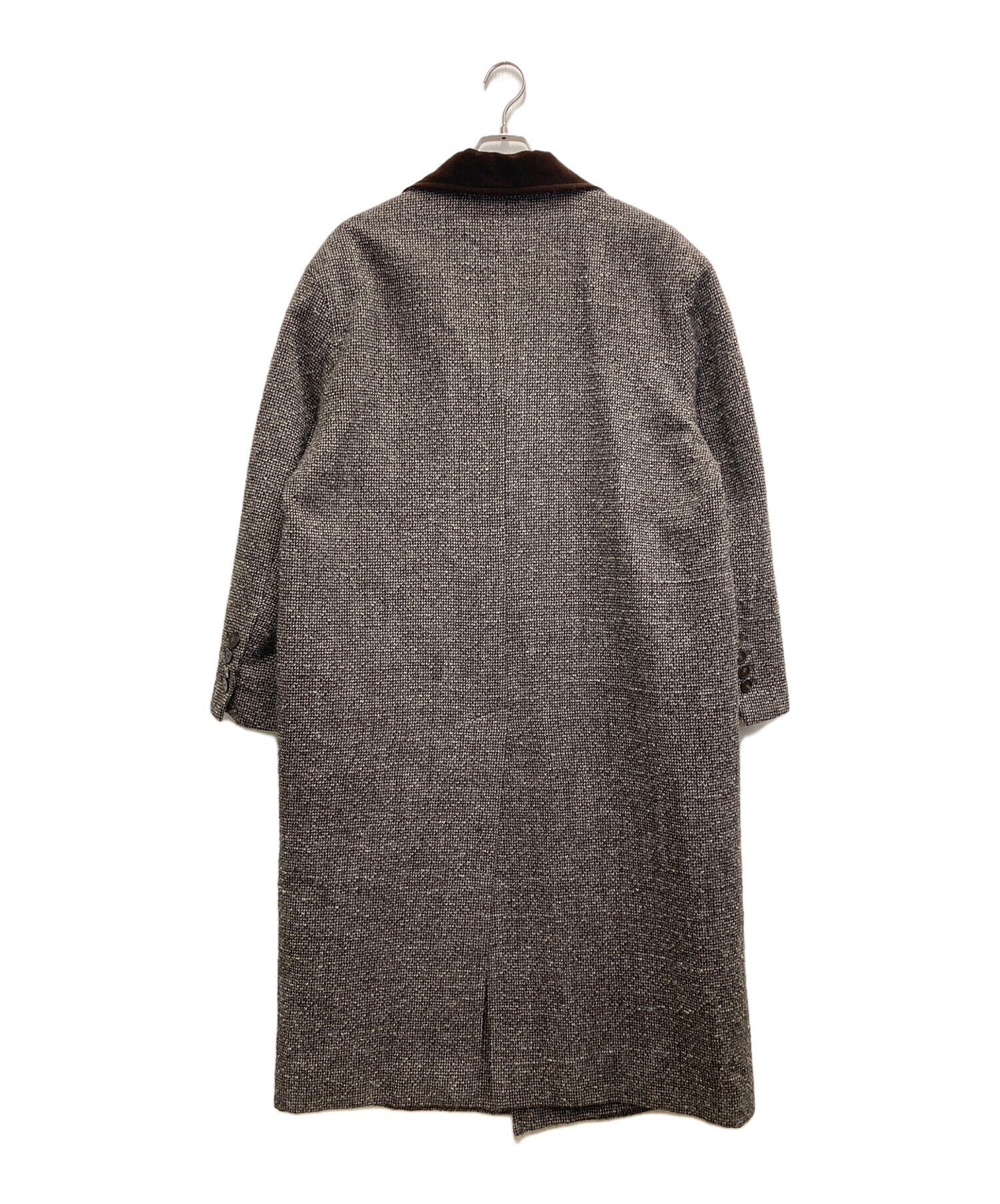 中古・古着通販】TODAYFUL (トゥデイフル) Doublecollar Tweed Coat 