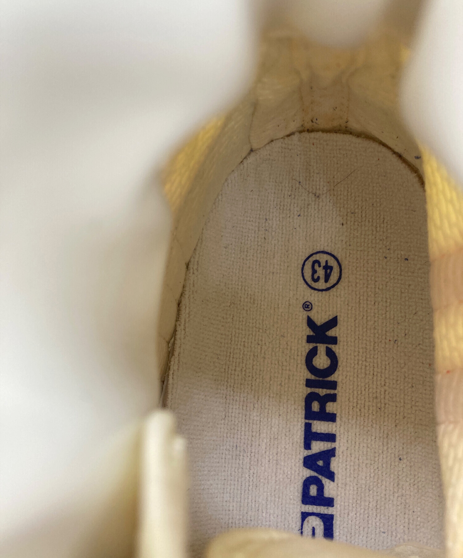 中古・古着通販】PATRICK (パトリック) HARLEM-H.Eスニーカー ブルー 