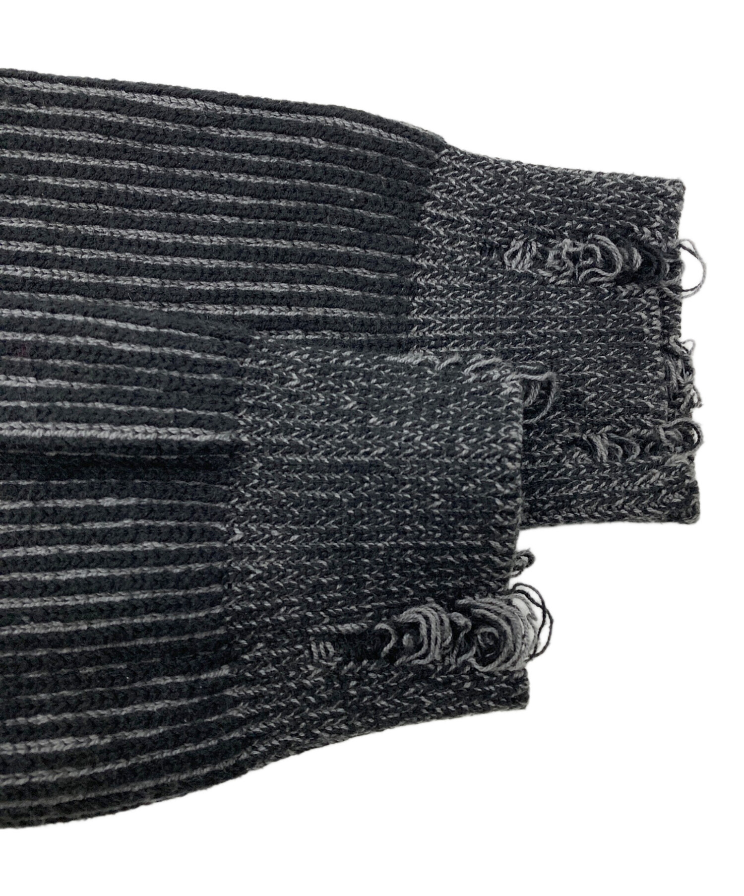 中古・古着通販】jent louis (ジェントルイス) Zip V-neck Knit Tops