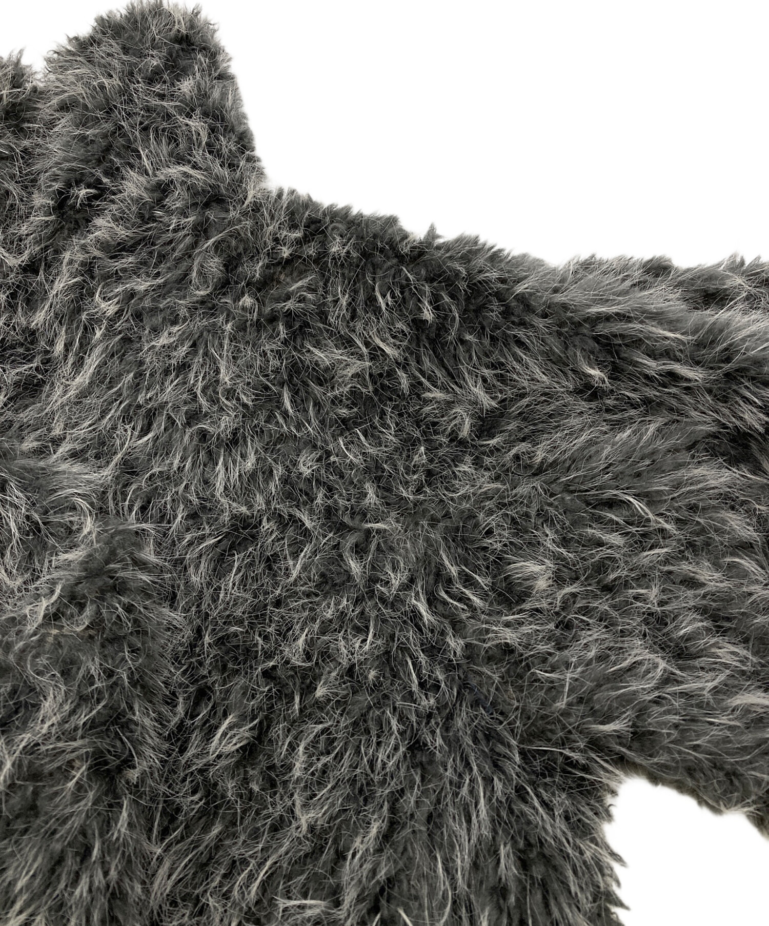 中古・古着通販】Knuth Marf (クヌースマーフ) shaggy stand collar