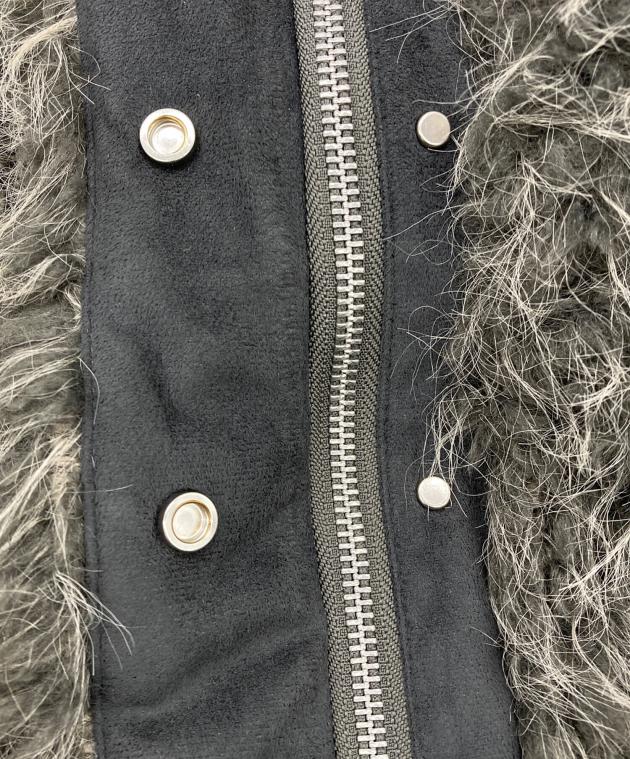 中古・古着通販】Knuth Marf (クヌースマーフ) shaggy stand collar