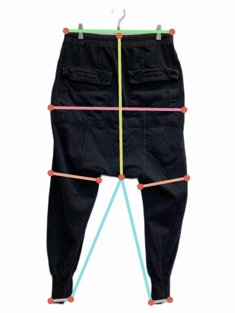 中古・古着通販】DRKSHDW (ダークシャドウ) プリズナー サルエルパンツ