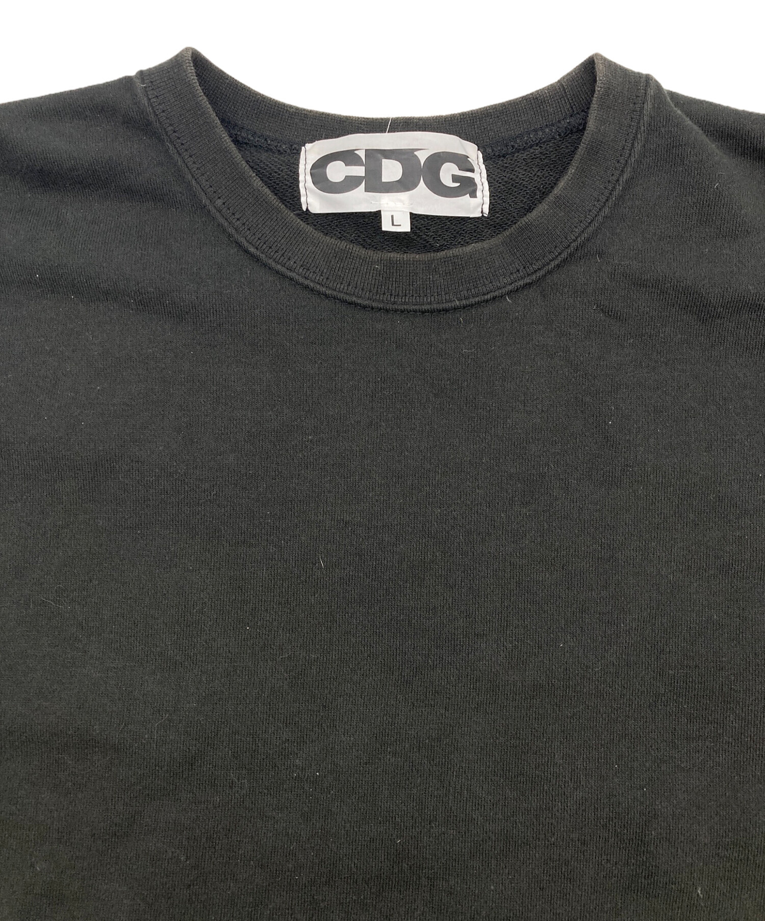 中古・古着通販】CDG (シーディージー) バックロゴプリントスウェット 