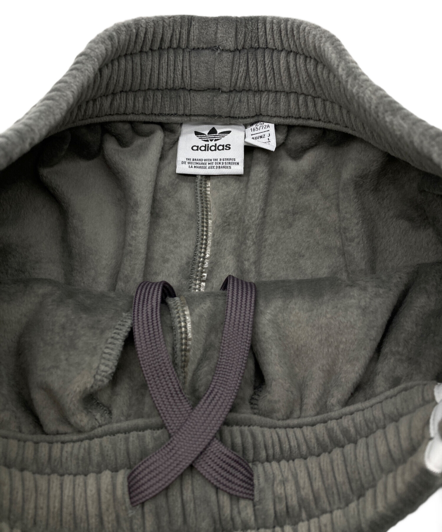 中古・古着通販】adidas (アディダス) ベルベット ルーズ トラック