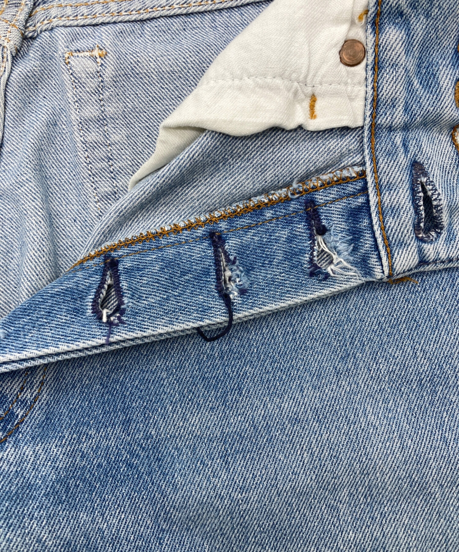 中古・古着通販】LEVI'S (リーバイス) 90'S 501 デニムパンツ ブルー