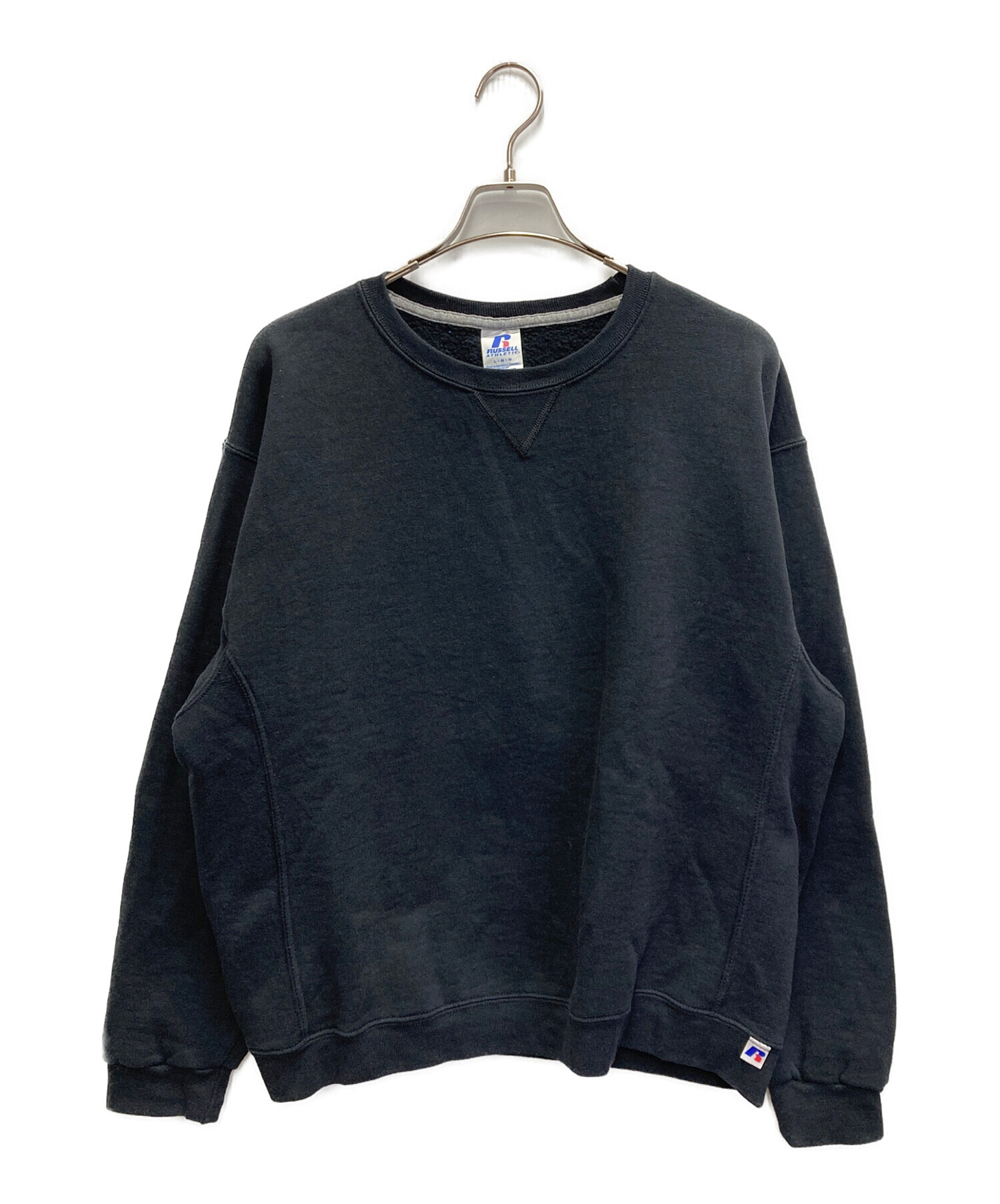 Russell Athletic ブラック スウェット 中古・古着通販】RUSSELL ATHLETIC (ラッセルアスレチック) スウェット