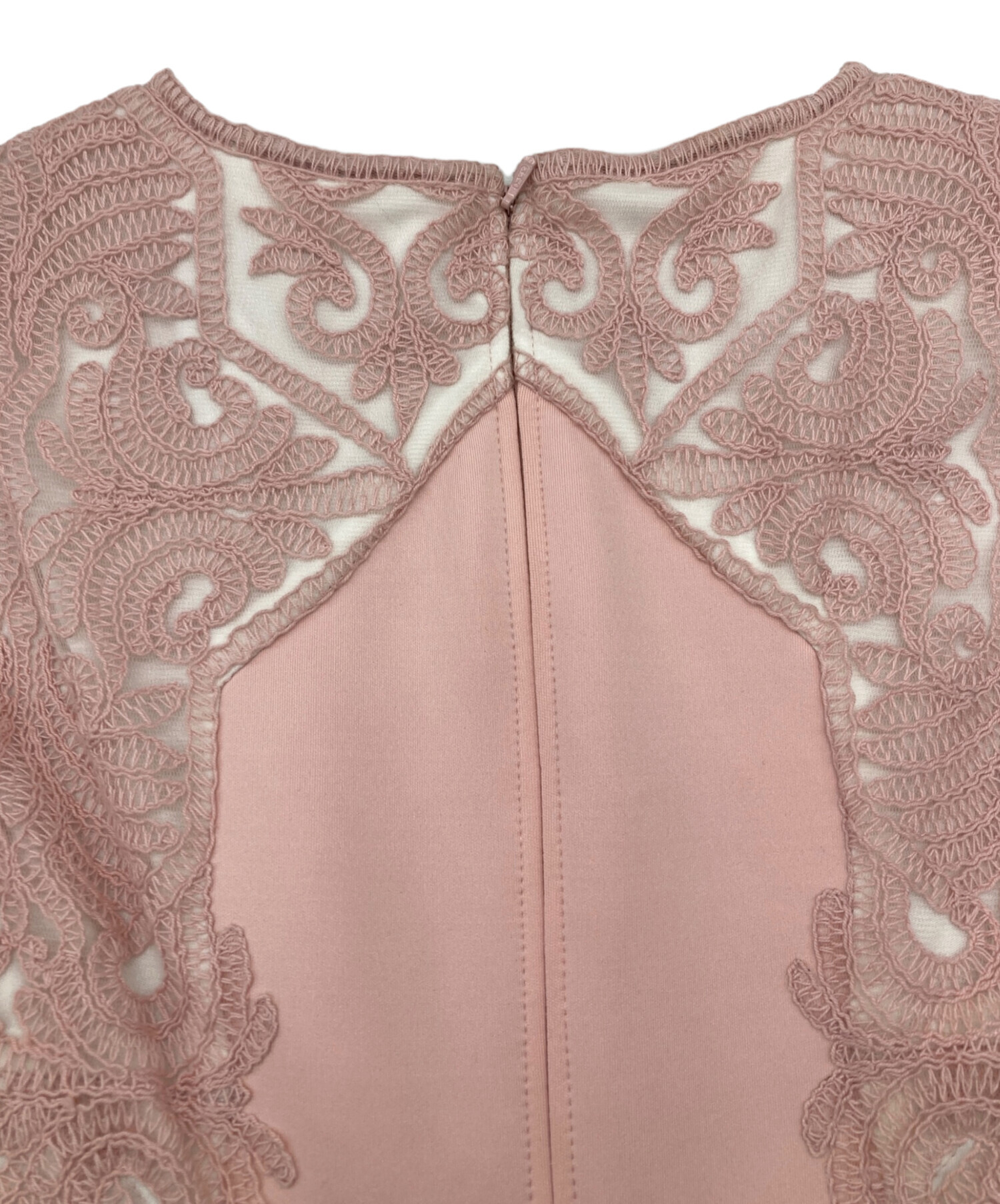 タダシショージ　tadashi shoji レース ワンピース ドレス ピンク 未使用品 美品 タグ付き TADASHI SHOJI ワンピース レース ピンク