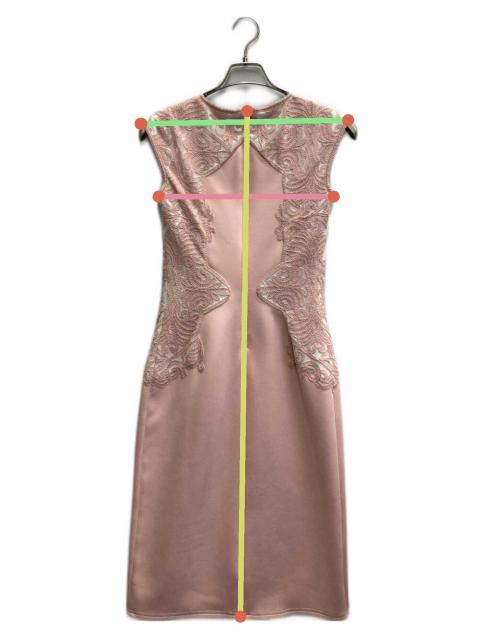 TADASHI SHOJI タダシショージノースリーブワンピース新品同様XXS 中古・古着通販】TADASHI SHOJI (タダシ ショージ) 膝丈 ノースリーブ