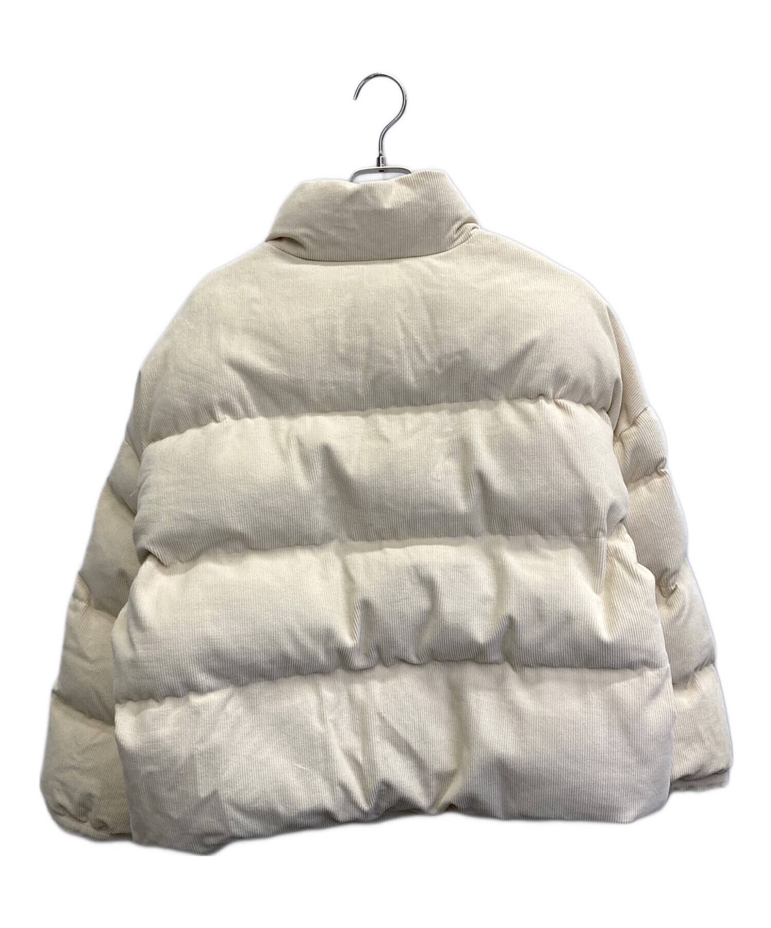 中古・古着通販】Eaphi (エフィ) CORDUROY PUFFY JACKET ベージュ 