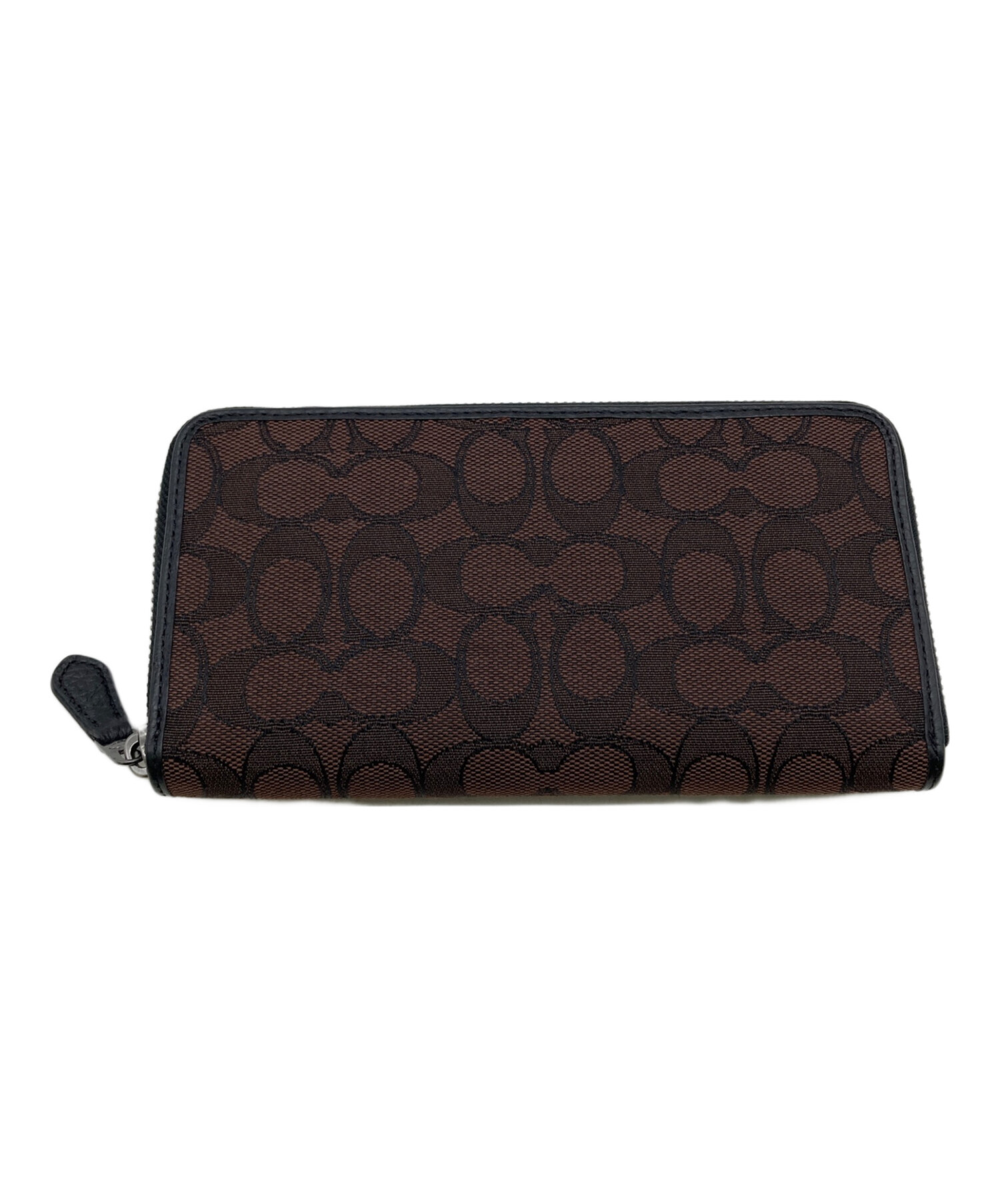 COACH コーチ 財布・ケース  茶 【古着】【中古】【送料無料】 中古・古着通販】COACH (コーチ) 3つ折り財布 ブラウン｜ブランド