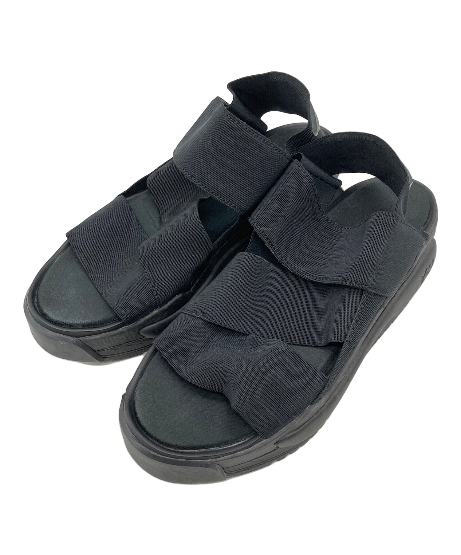 中古・古着通販】Y-3 (ワイスリー) RIVALRY SANDAL ブラック サイズ:26