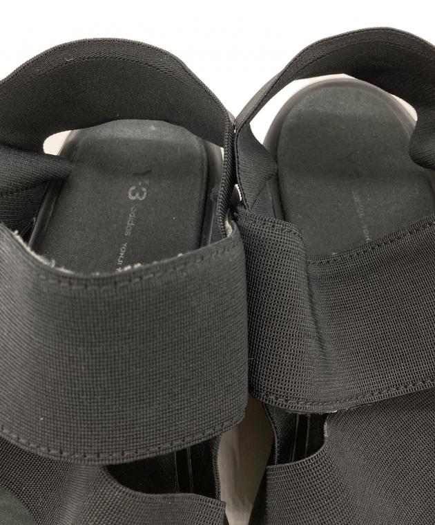 中古・古着通販】Y-3 (ワイスリー) RIVALRY SANDAL ブラック サイズ:26