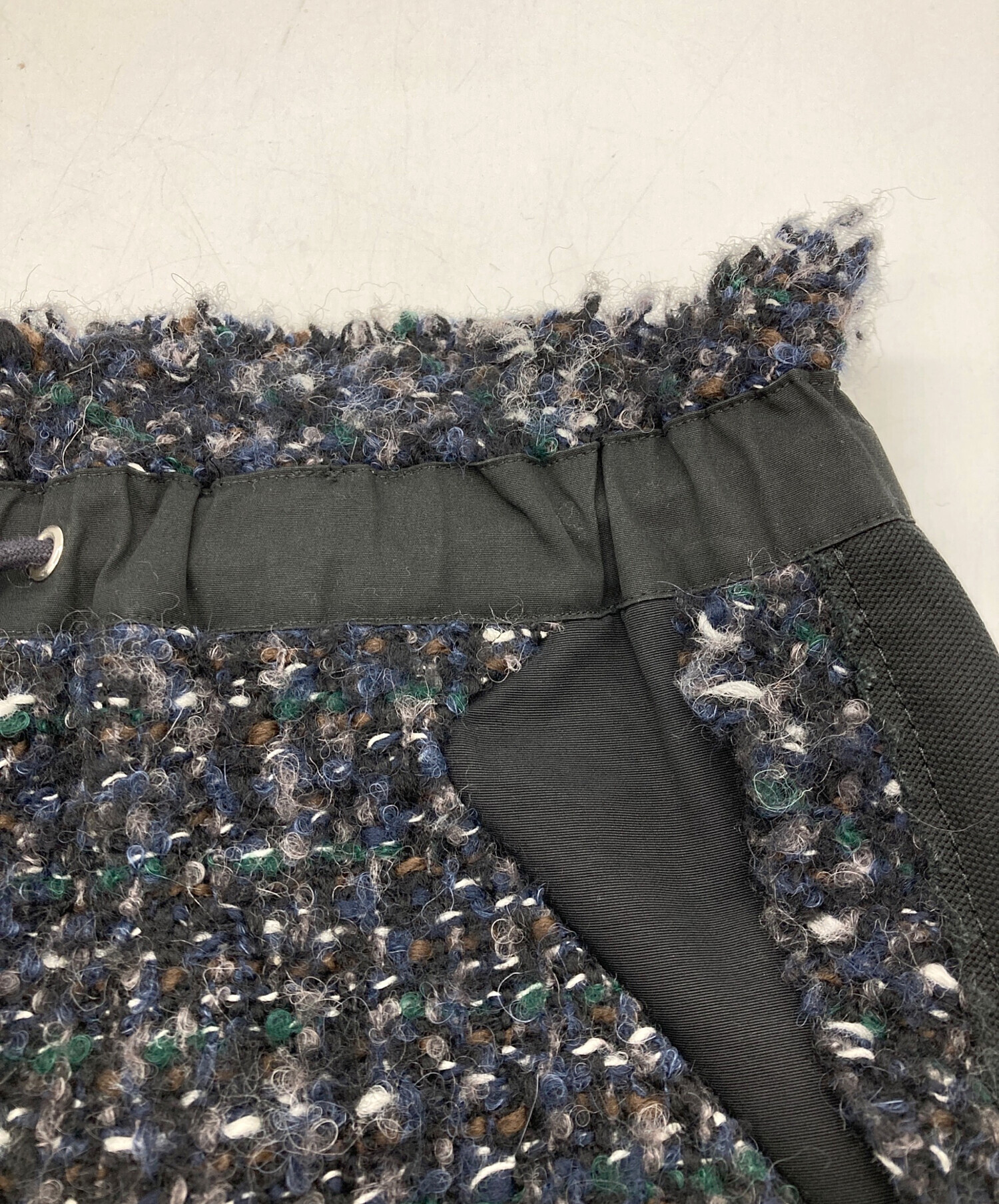 中古・古着通販】sacai (サカイ) ミックスツイード プリーツロング