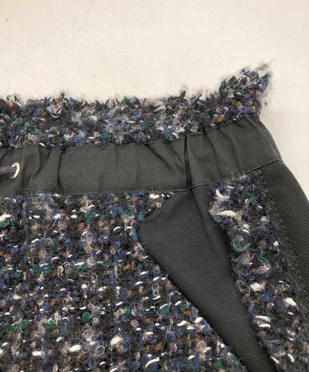 中古・古着通販】sacai (サカイ) ミックスツイード プリーツロング