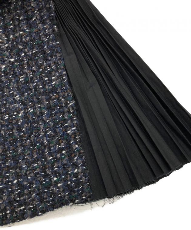 中古・古着通販】sacai (サカイ) ミックスツイード プリーツロング