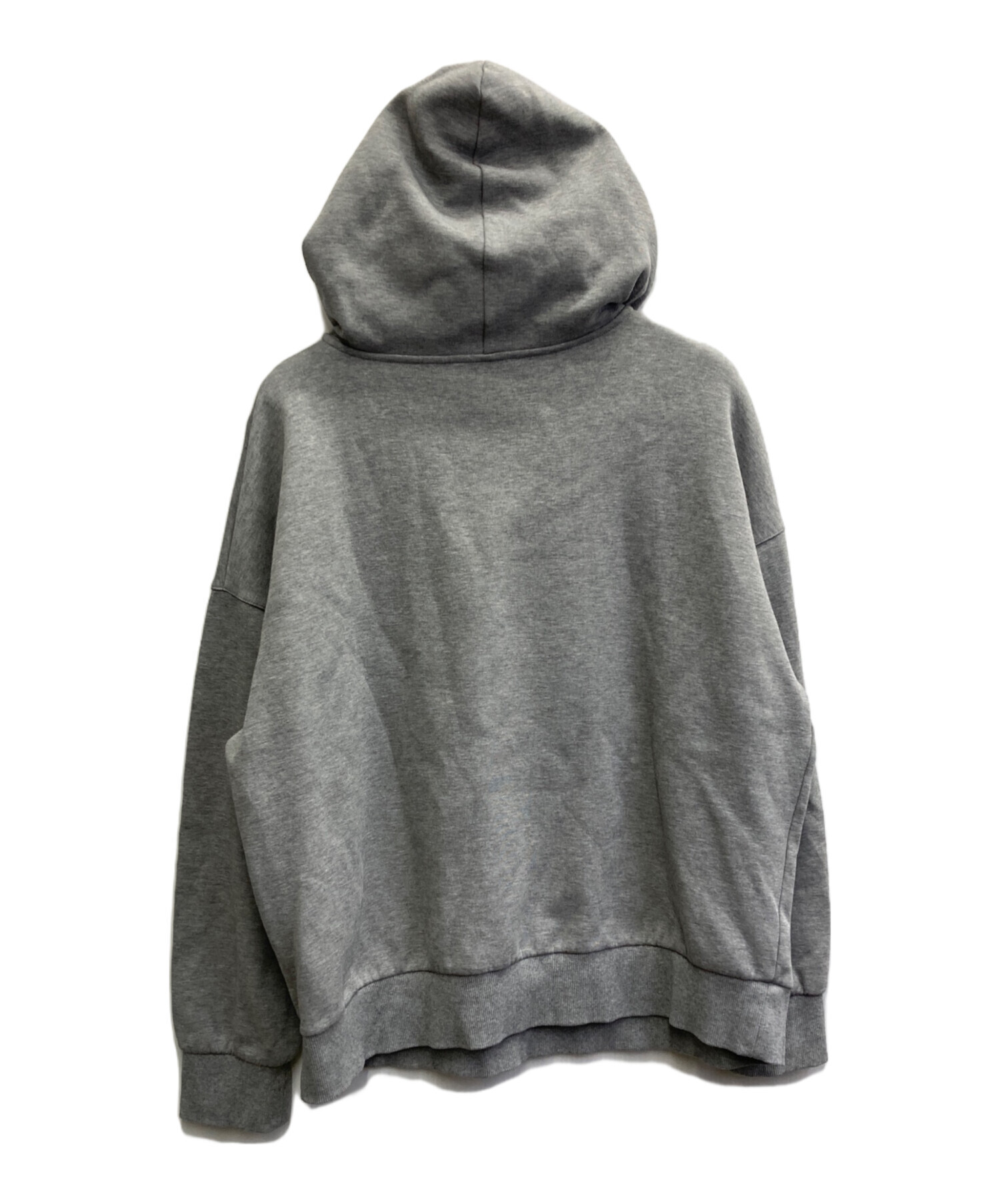 Max Mara STUDIO カジュアルシャツ S グレー 【古着】【中古】【送料無料】 中古・古着通販】'S Max Mara (エスマックスマーラ) ロゴフーディ