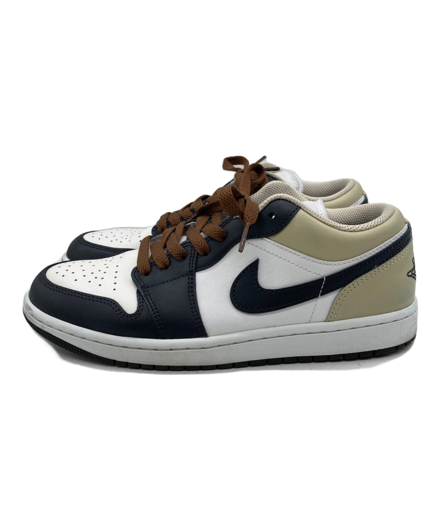 中古・古着通販】NIKE (ナイキ) Air Jordan 1 Low ベージュ サイズ:26 