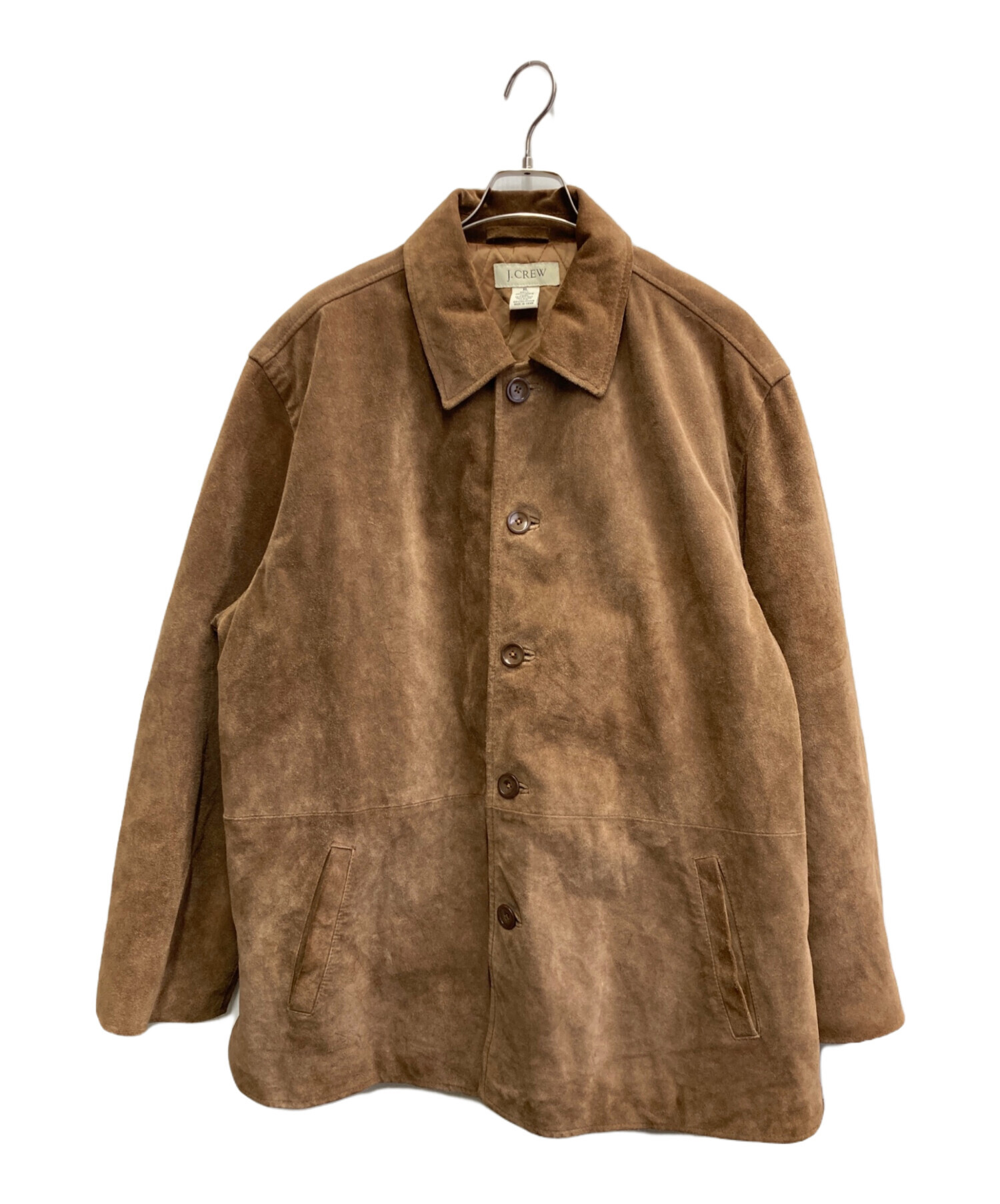 中古・古着通販】J.CREW (ジェイクルー) スエードシャツブルゾン/00