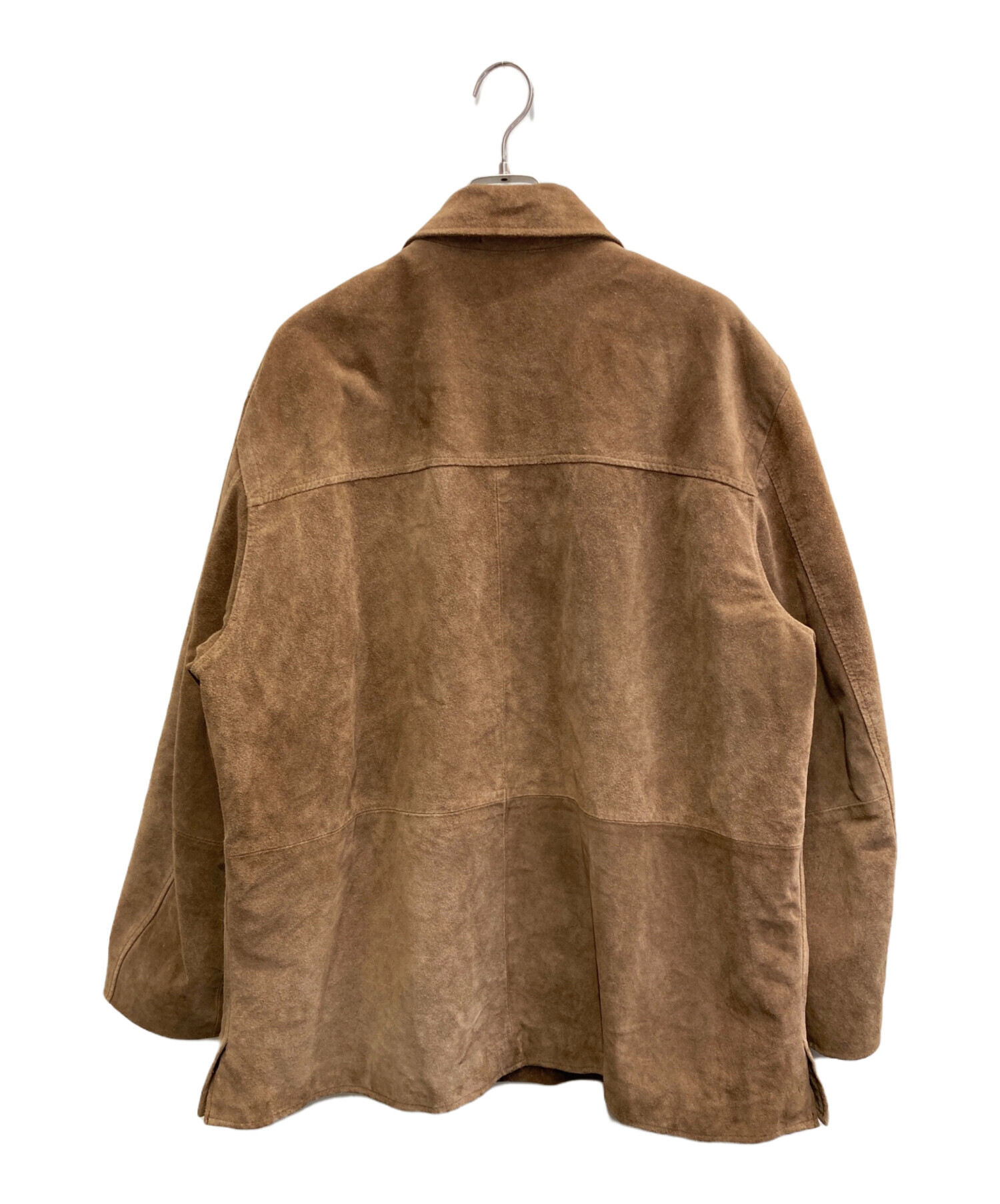 中古・古着通販】J.CREW (ジェイクルー) スエードシャツブルゾン/00'S