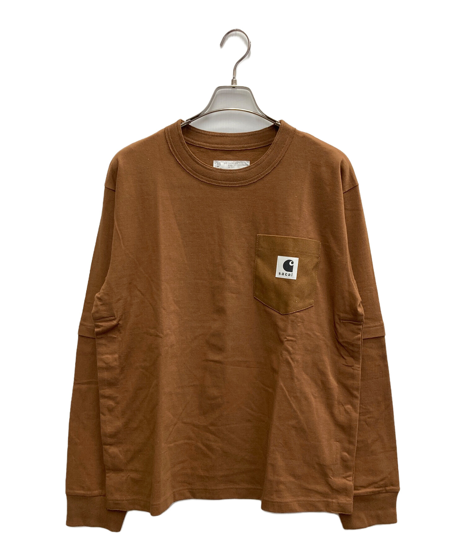sacai ブラウン Tシャツ 1999 美品　大幅値下げ SACAI＜サカイ＞ ロゴ入りTシャツ（メンズ）（2264136）｜SACAI(サカイ