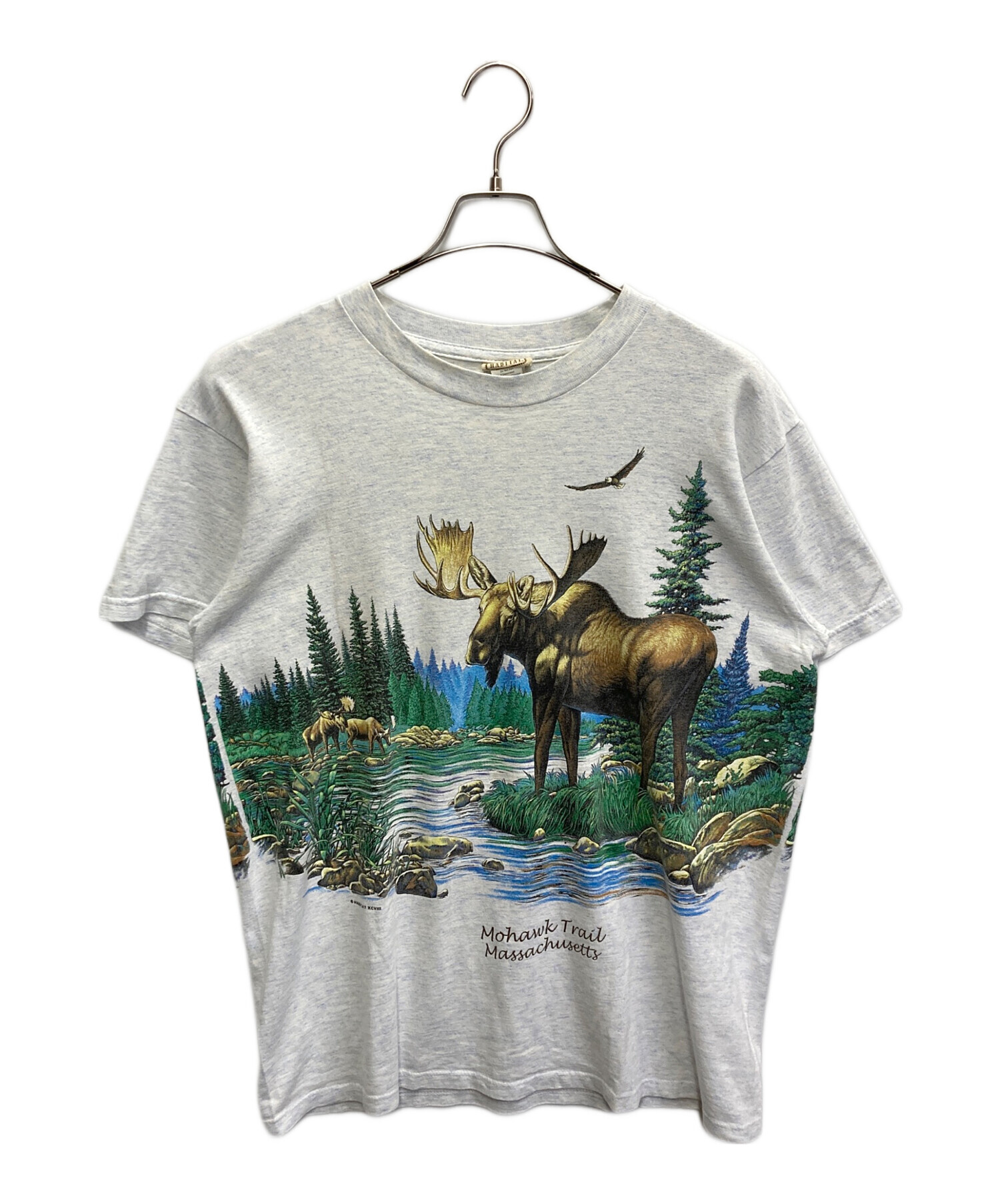 中古・古着通販】HABITAT (ハビタット) アニマルプリントTシャツ