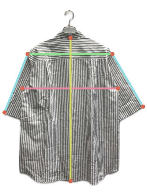 中古・古着通販】EBURE (エブール) コットンリネンストライプシャツ