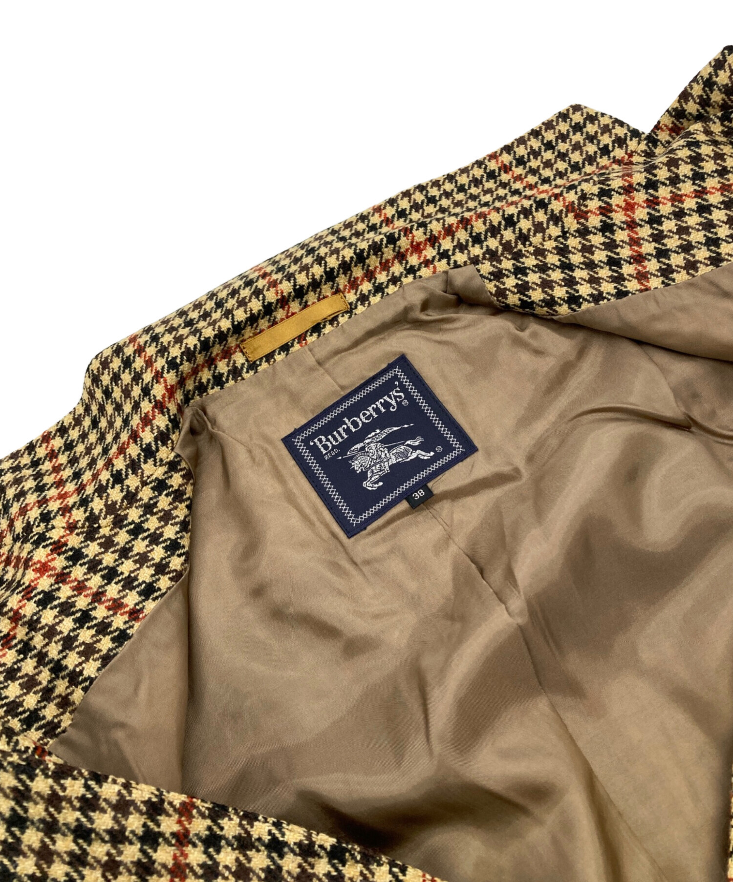 中古・古着通販】Burberry's (バーバリーズ) 千鳥格子テーラード