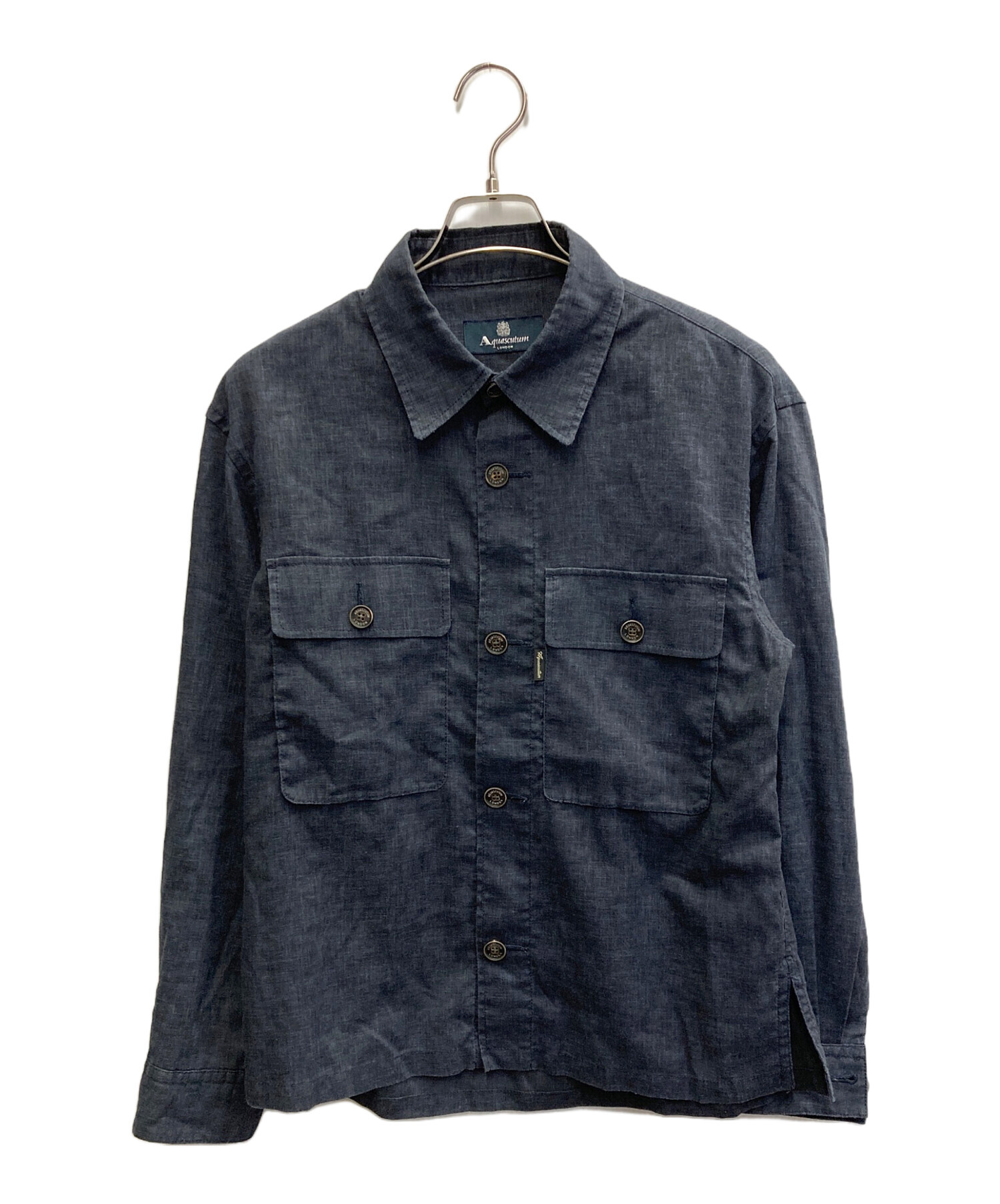 中古・古着通販】Aquascutum (アクアスキュータム) リネン混 ブッシュ