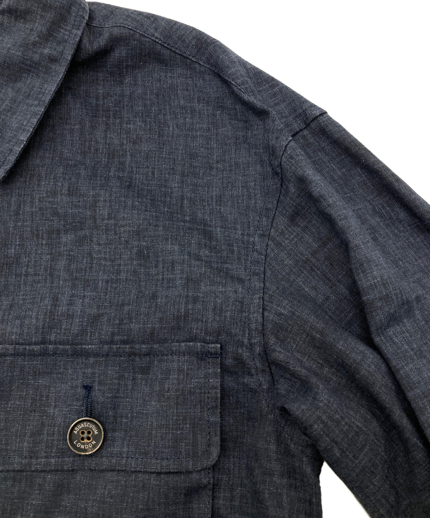 中古・古着通販】Aquascutum (アクアスキュータム) リネン混 ブッシュ
