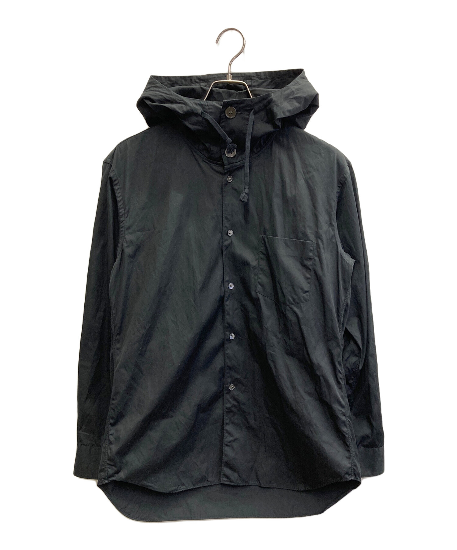 COMME des GARCONS コムデギャルソン カジュアルシャツ S 黒 【古着】【中古】【送料無料】 中古・古着通販】COMME des GARCONS SHIRT (コムデギャルソンシャツ
