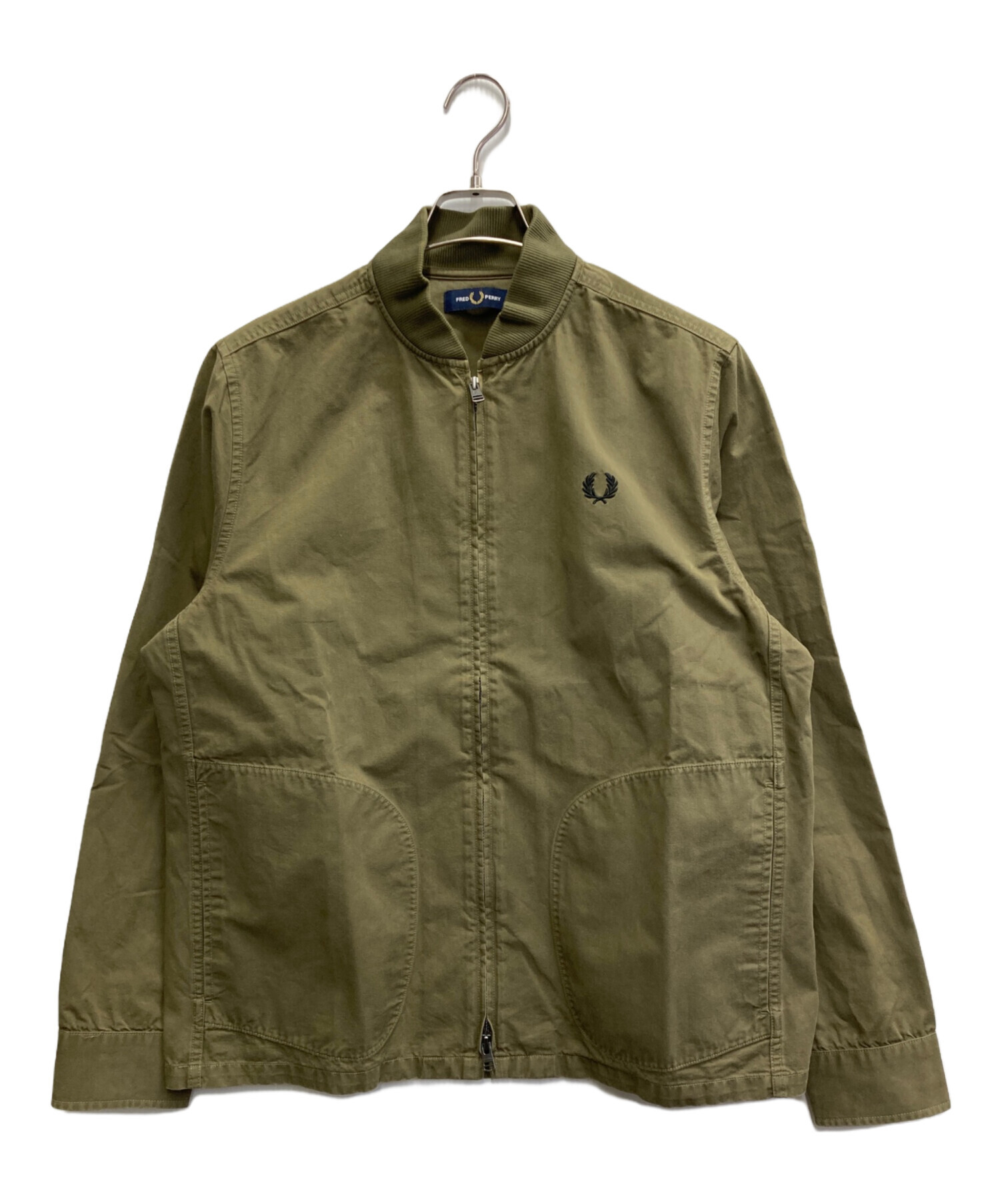 中古・古着通販】FRED PERRY (フレッドペリー) Zip Bomber Overshirt