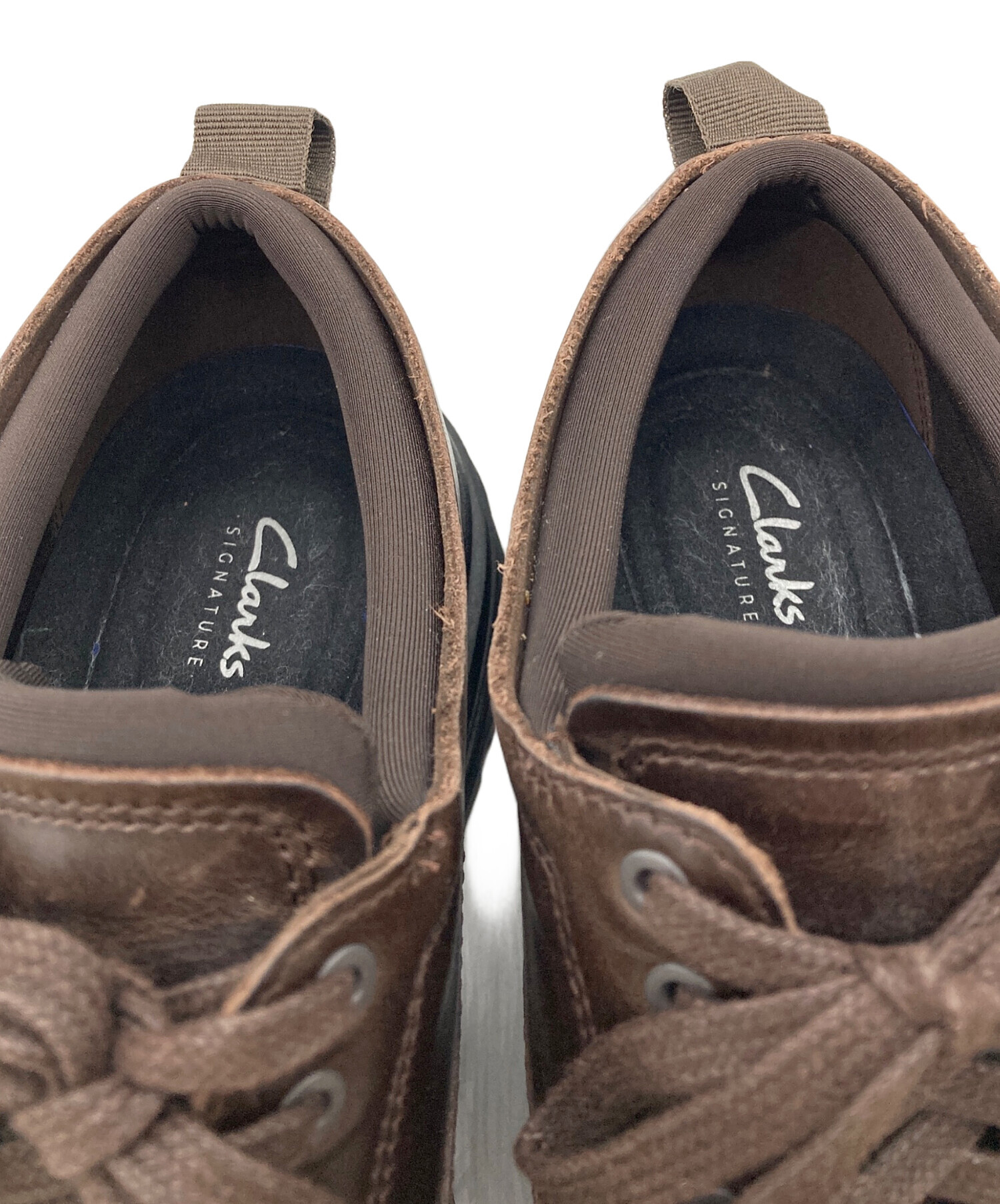 せつ出品【Clarks】 中古・古着通販】CLARKS (クラークス) Badbury Lace レザーシューズ