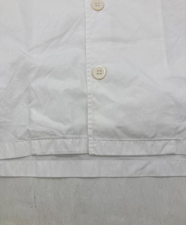 中古・古着通販】PRADA (プラダ) ロゴパッチ コットン オープンカラー